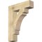 Ekena Millwork Merced Block Rough Sawn Bracket, Douglas Fir, 6"W x 26"D x 34"H BKT06X26X34MRC05RDF - alternate 1